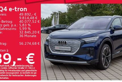 Audi Q4 e-tron 12.251 km 49.892 &euro; München 80935