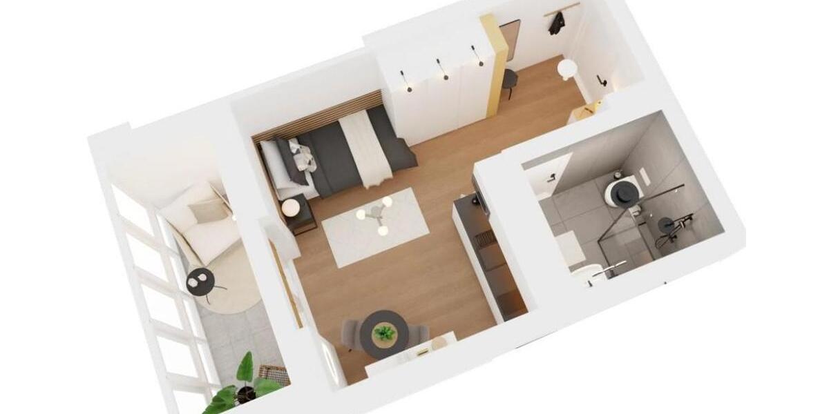 Etagenwohnung Markt Schwaben - 1 Zimmer, 21 m&sup2;, 750&euro; | Angebot:26223300