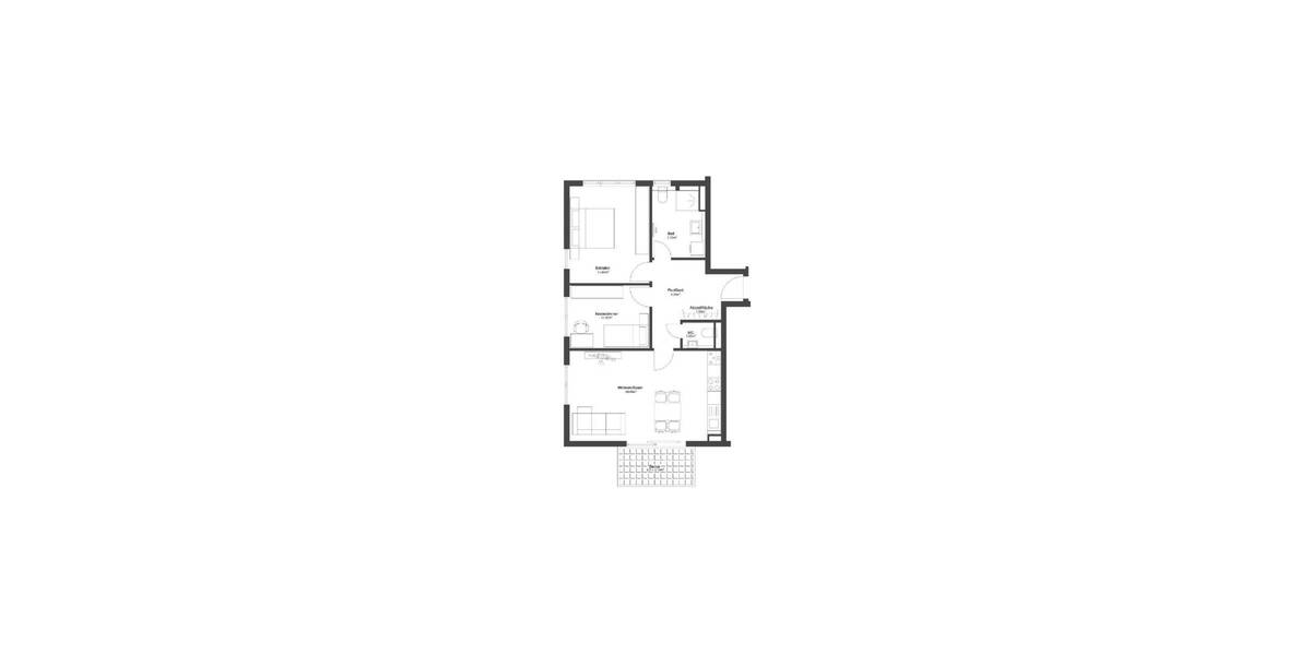 Etagenwohnung München Thalk.Obersendl.-Forsten-Fürstenr.-Solln - 3 Zimmer, 77 m&sup2;, 889.000&euro; | Angebot:26582836