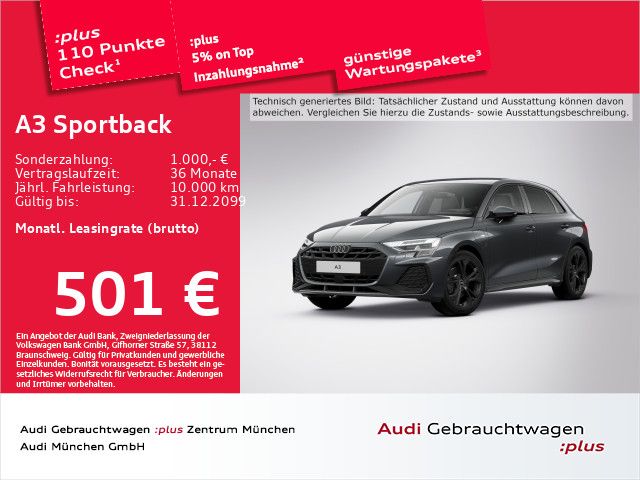 Audi A3 18.500 km 38.445 &euro; Eching 85386