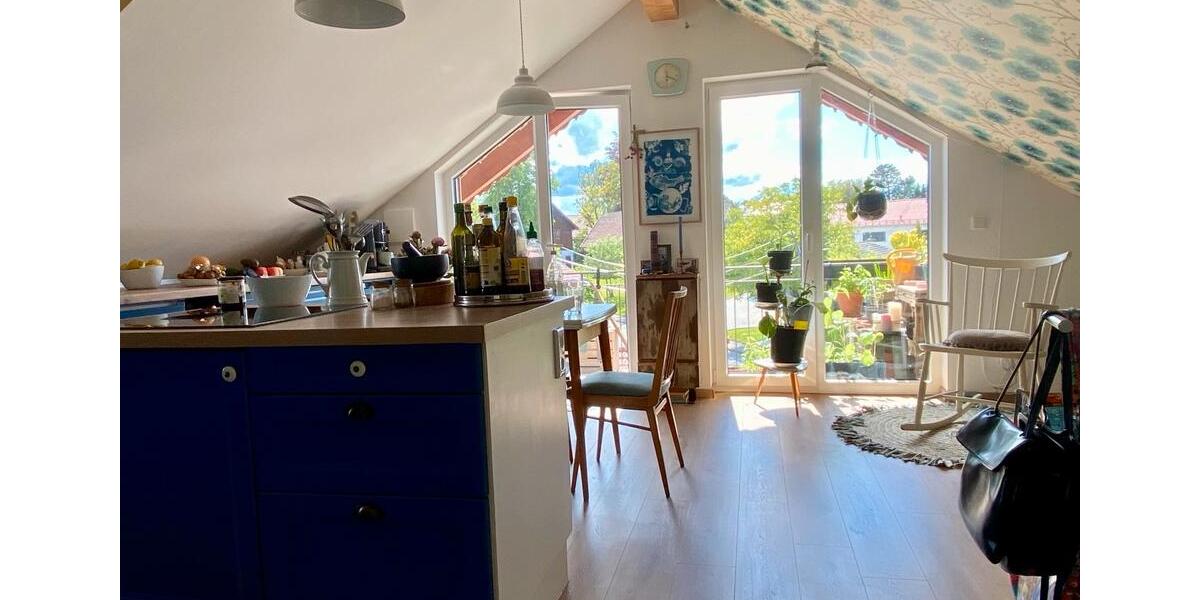 Dachgeschoßwohnung Schäftlarn - 3 Zimmer, 77 m&sup2;, 1.100&euro; | Angebot:26696374