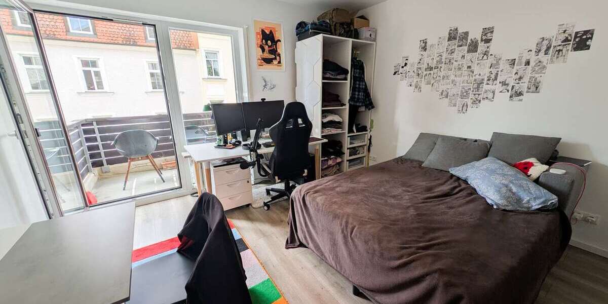 Etagenwohnung München Nymphenburg - 1 Zimmer, 24 m&sup2;, 240.000&euro; | Angebot:26690202