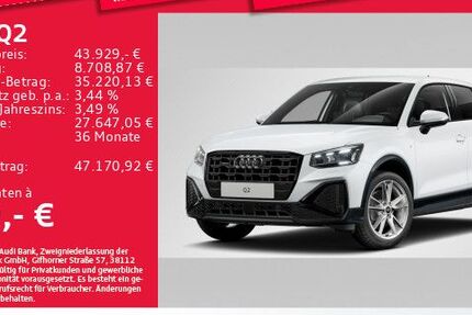 Audi Q2 8.060 km 43.929 &euro; Eching 85386