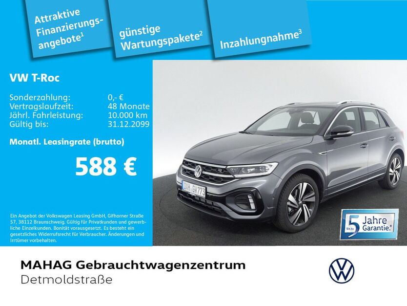VW T-Roc 4.750 km 45.980 € München 80935