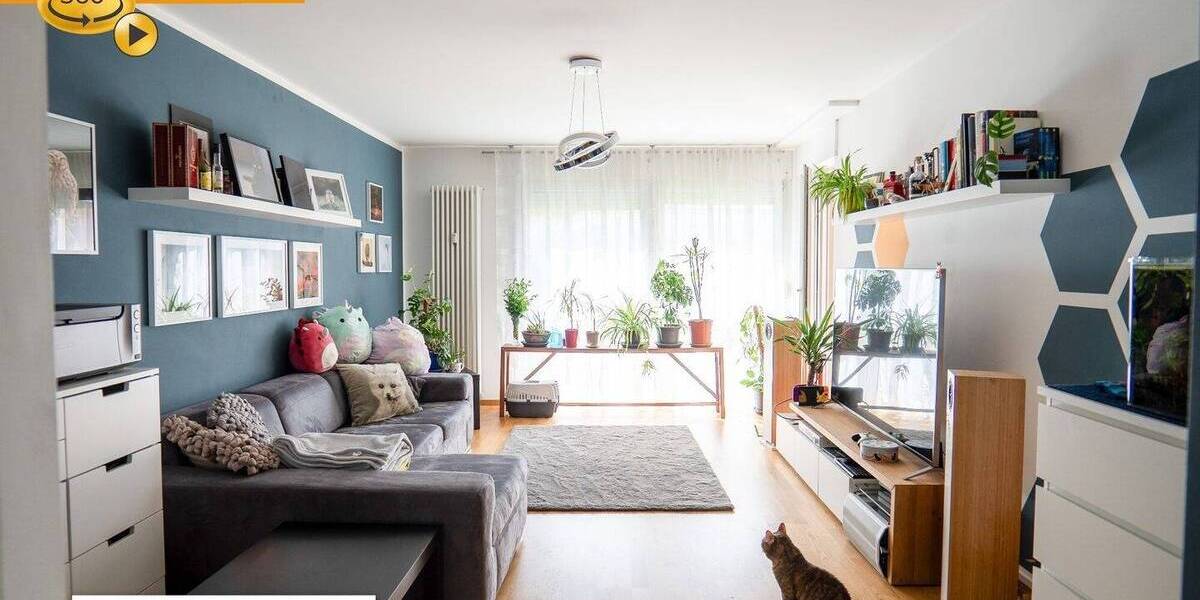 Etagenwohnung Ottobrunn - 3 Zimmer, 80 m&sup2;, 489.000&euro; | Angebot:25698589