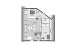 Dachgeschoßwohnung Karlsfeld - 3 Zimmer, 79 m&sup2;, 1.440&euro; | Angebot:26114592
