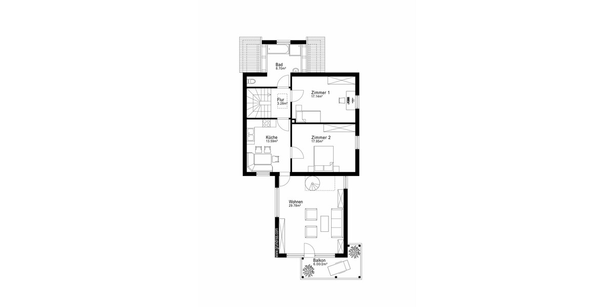 Rarität in Ismaning: Doppelhaushälfte auf 850 m² Traumgrundstück mit Potenzial - Doppelhaushälfte Ismaning | Angebot:27179610