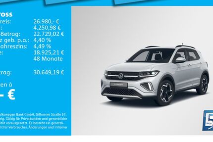 VW T-Cross 4.392 km 26.980 &euro; München 80935