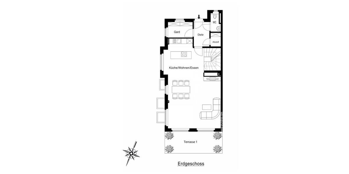 Doppelhaushälfte Gilching - 5 Zimmer, 161 m&sup2;, 1.050.000&euro; | Angebot:26443414