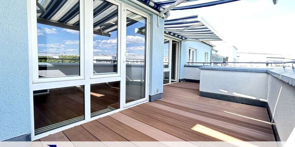 Freie Dachterrassen-Traum-Wohnung in Bogenhausen (Erbpacht) - Dachgeschoßwohnung München Bogenhausen | Angebot:27122731
