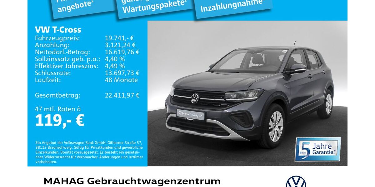 VW T-Cross 10.402 km 18.983 &euro; München 80935