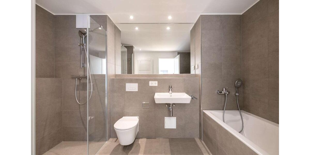 Erstbezug: Dachgeschoss-Wohnung mit lichterfülltem Ambiente und Dachterrasse 2 zimmer