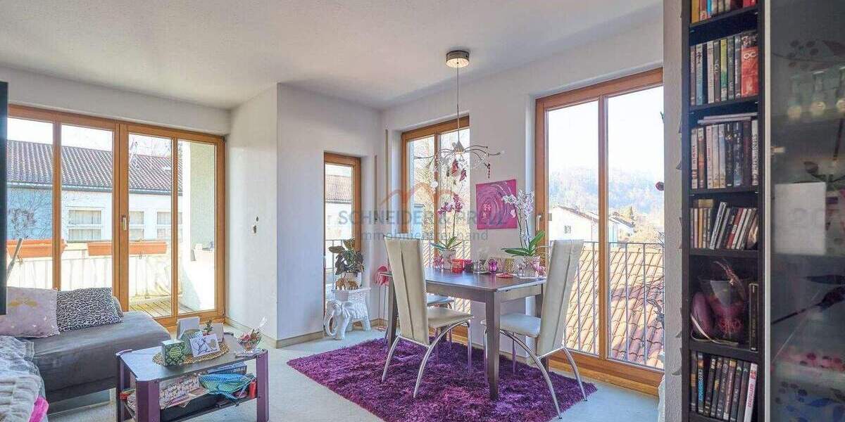 Etagenwohnung Wolfratshausen - 2 Zimmer, 47 m&sup2;, 260.000&euro; | Angebot:25663506