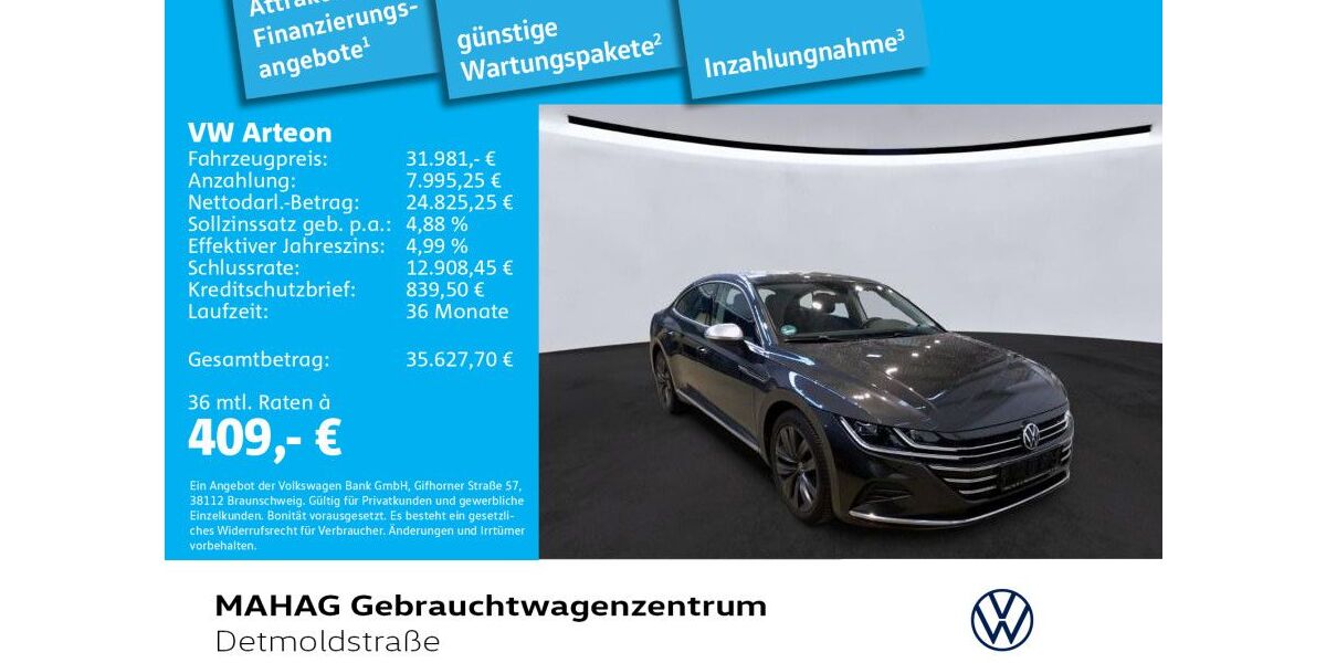 VW Arteon 50.952 km 27.985 &euro; München 80935
