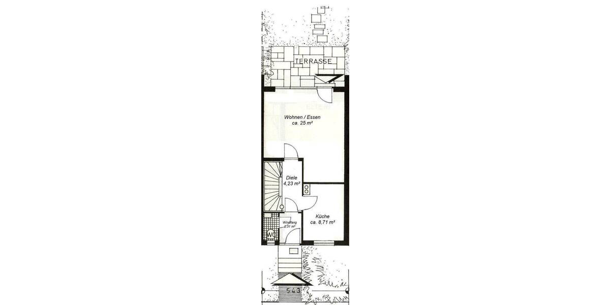 Reihenmittelhaus Gröbenzell - 4 Zimmer, 110 m&sup2;, 649.000&euro; | Angebot:26903119
