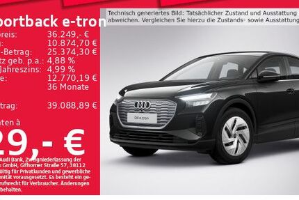 Audi Q4 e-tron 35.636 km 35.341 € München 80935