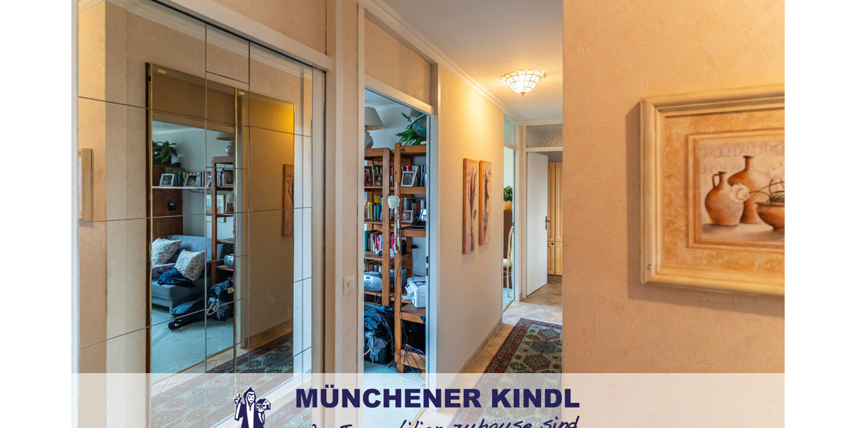 Top-Lage Olympisches Dorf: Attraktive 3-Zimmer-Wohnung mit idealer Verkehrsanbindung - Etagenwohnung München Am Riesenfeld | Angebot:26883087