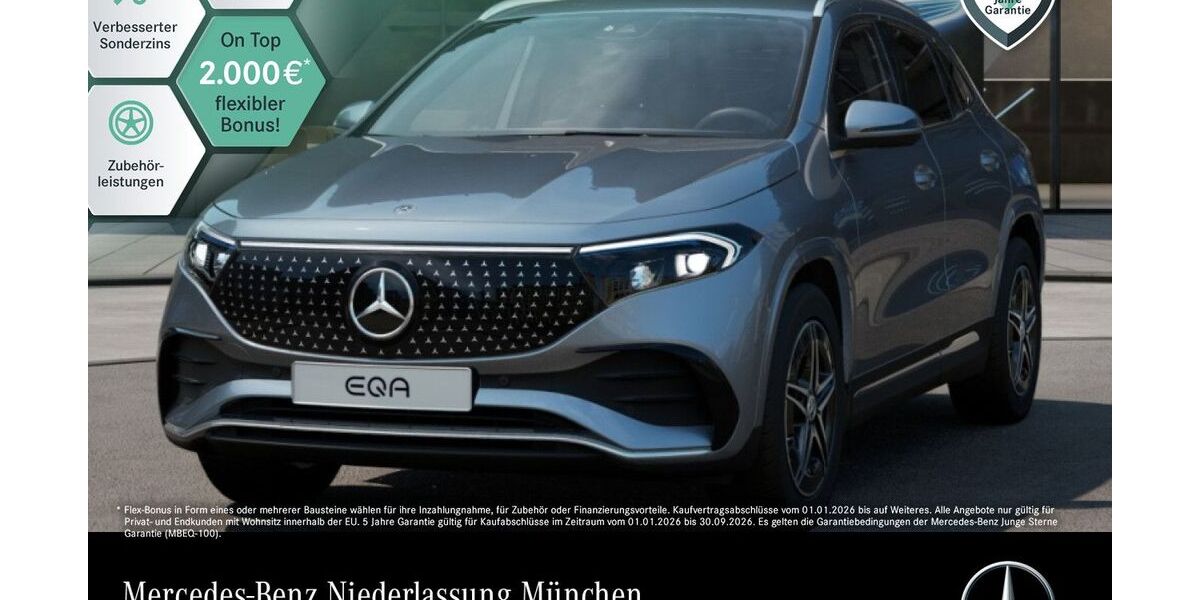 Mercedes-Benz EQA 5.442 km 43.490 &euro; München 80636