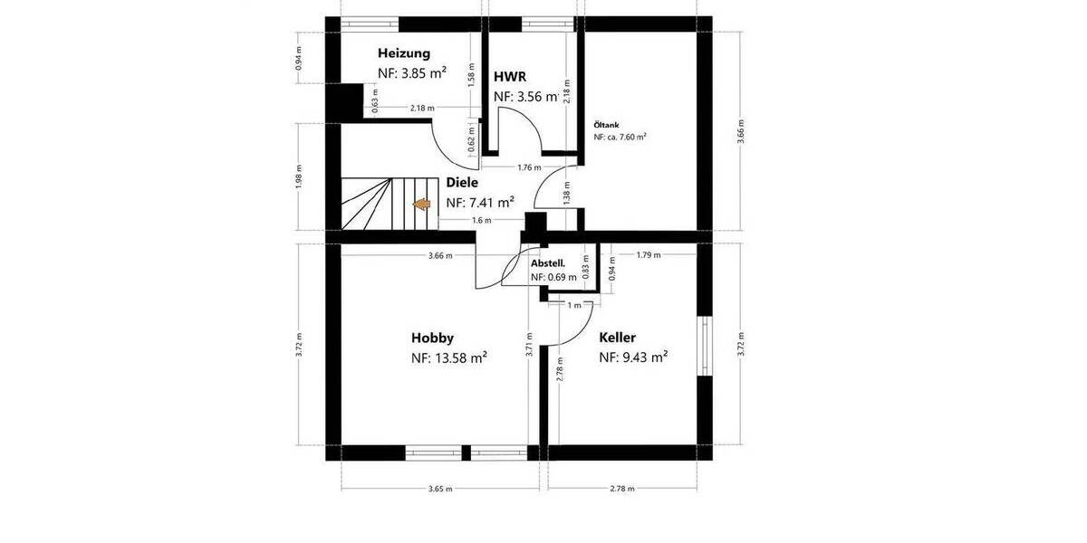 Doppelhaushälfte München Thalk.Obersendl.-Forsten-Fürstenr.-Solln - 3 Zimmer, 92 m&sup2;, 875.000&euro; | Angebot:26014839