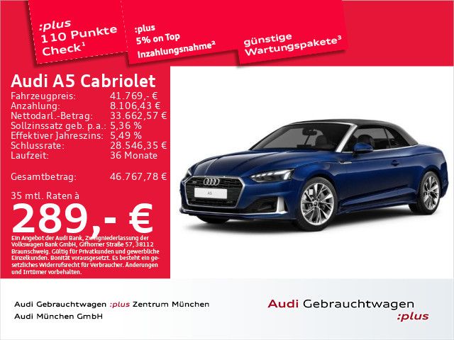 Audi A5 51.329 km 41.521 &euro; Eching 85386