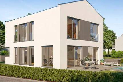 Großes, schlüsselfertiges Einfamilienhaus (Neubau) mit Keller - ruhig und zentral gelegen in Lohhof 6 zimmer