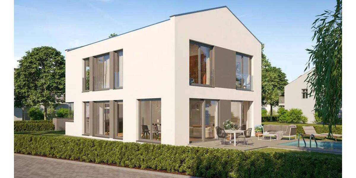 Großes, schlüsselfertiges Einfamilienhaus (Neubau) mit Keller - ruhig und zentral gelegen in Lohhof 6 zimmer