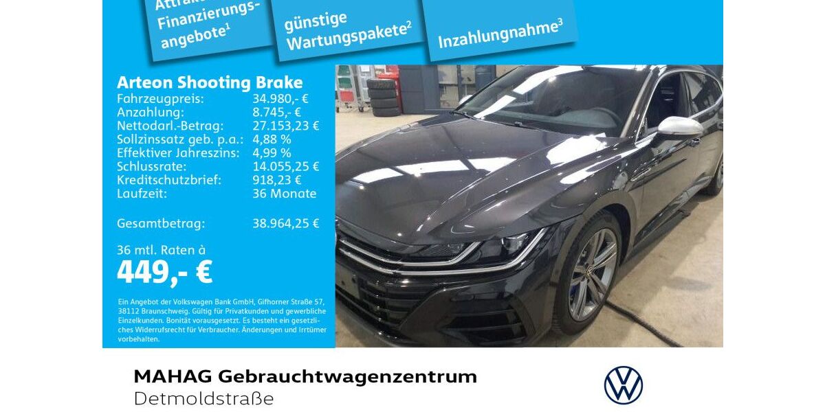 VW Arteon 94.404 km 34.980 &euro; München 80935