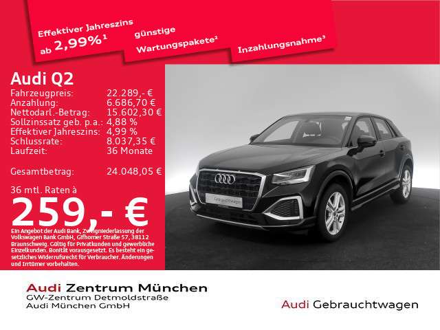 Audi Q2 40.576 km 22.289 &euro; München 80935