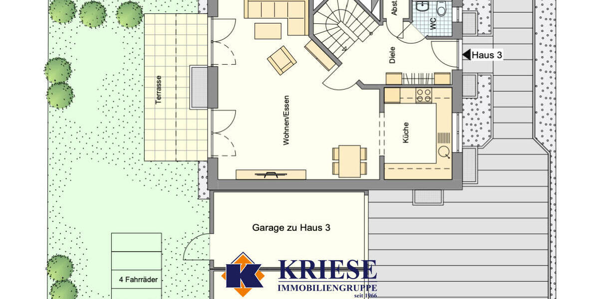 Doppelhaushälfte Germering Unterpfaffenhofen - 4 Zimmer, 132 m&sup2;, 2.600&euro; | Angebot:26029971