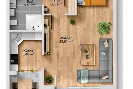 Wohnung Fürstenfeldbruck - 1 Zimmer, 42 m&sup2;, 1.000&euro; | Angebot:25932579