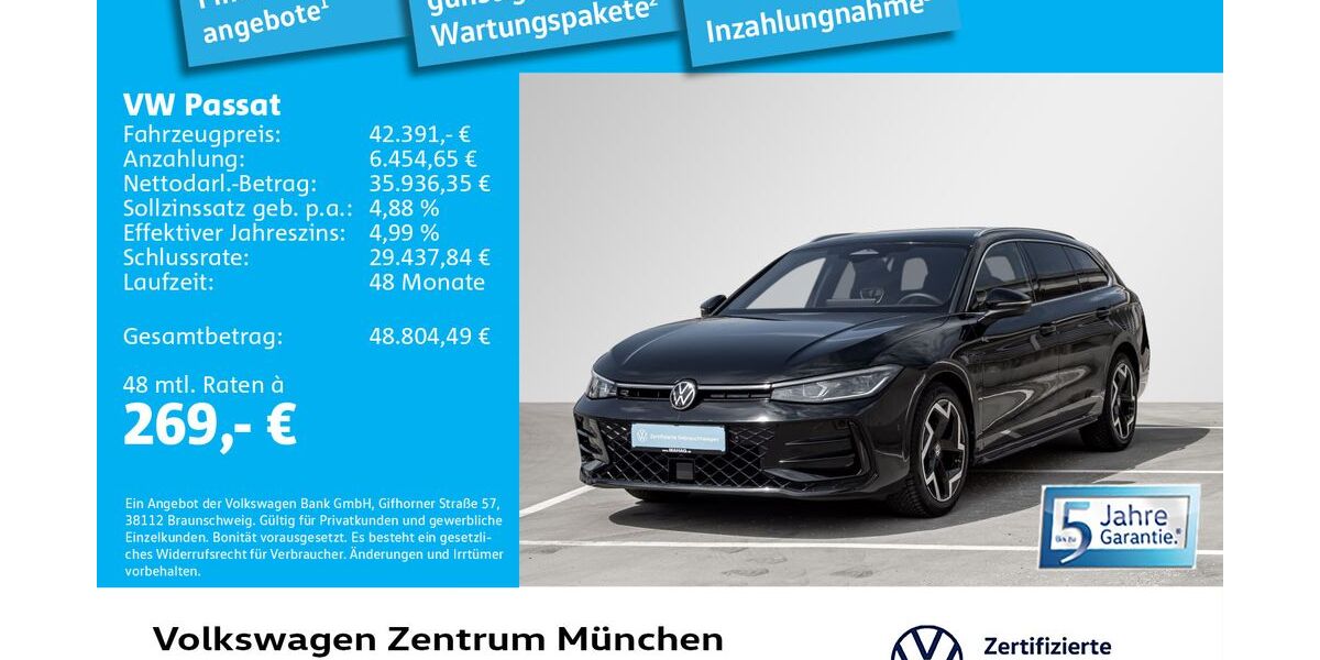 VW Passat 3.979 km 41.992 &euro; München 80687