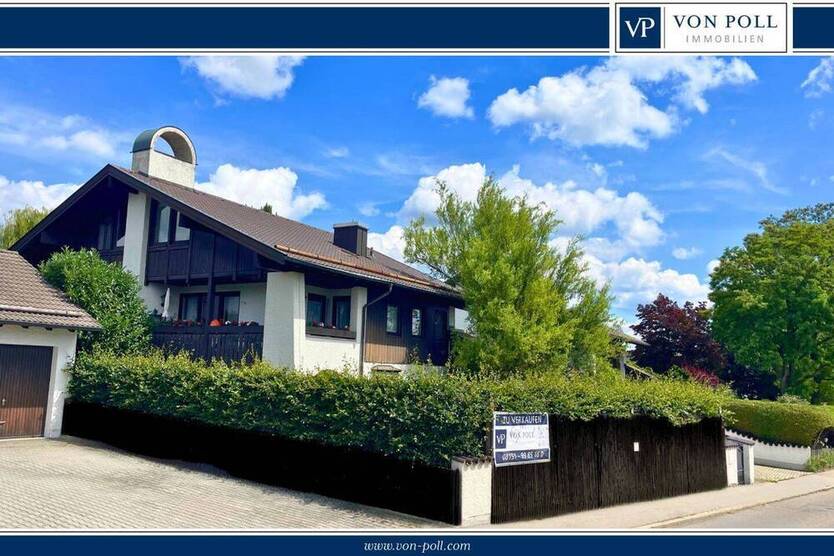 Charmantes, vermietetes Zweifamilienhaus mit großem Garten in zentraler Lage von Starnberg-Söcking
