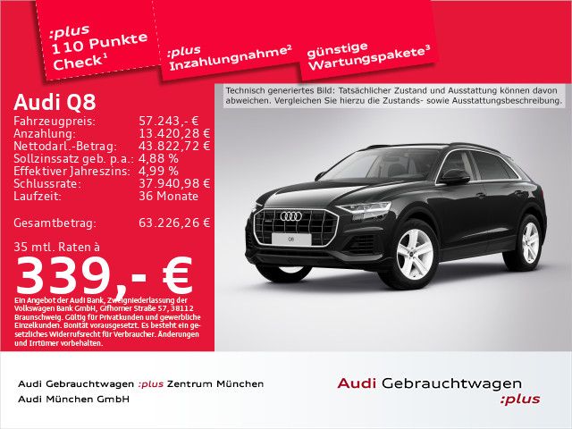 Audi Q8 39.113 km 56.354 &euro; Eching 85386