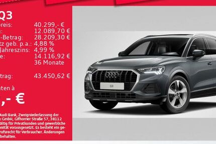 Audi Q3 17.199 km 40.299 &euro; Eching 85386