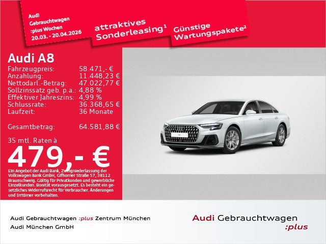 Audi A8 46.805 km 57.882 &euro; Eching 85386