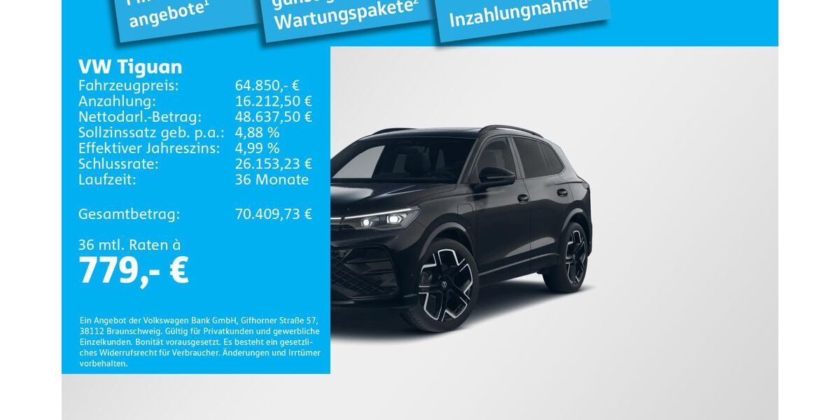 VW Tiguan 3.000 km 64.850 &euro; München 81669