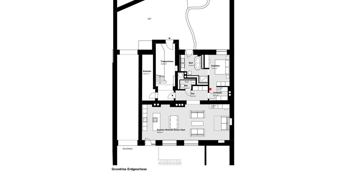 Loft - Studio - Atelier München Altstadt-Lehel - 3.5 Zimmer, 130 m&sup2;, 1.375.000&euro; | Angebot:26590317