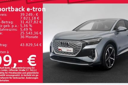 Audi Q4 e-tron 55.377 km 39.249 &euro; Eching 85386