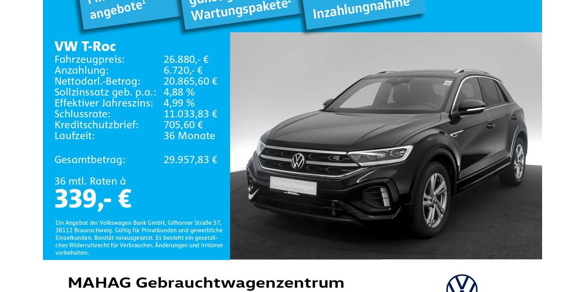 VW T-Roc 32.074 km 26.880 &euro; München 80935