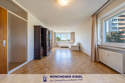 91 m² voller Möglichkeiten - Bezugsfreie 3-Zimmer-Wohnung mit großer Loggia - Wohnung Unterhaching | Angebot:27298874