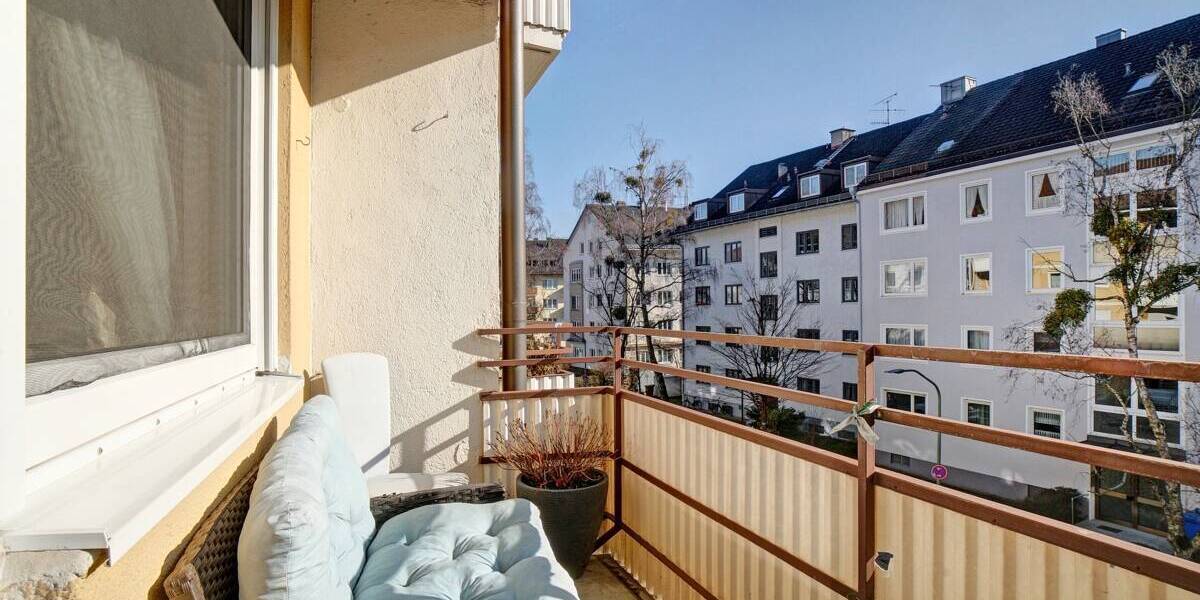Etagenwohnung München Sendling-Westpark - 2 Zimmer, 51 m&sup2;, 389.000&euro; | Angebot:26320374