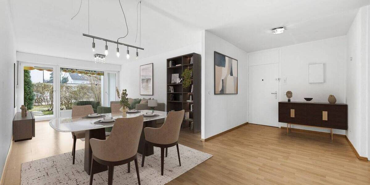 Etagenwohnung Ottobrunn - 4 Zimmer, 96 m&sup2;, 528.000&euro; | Angebot:26080354