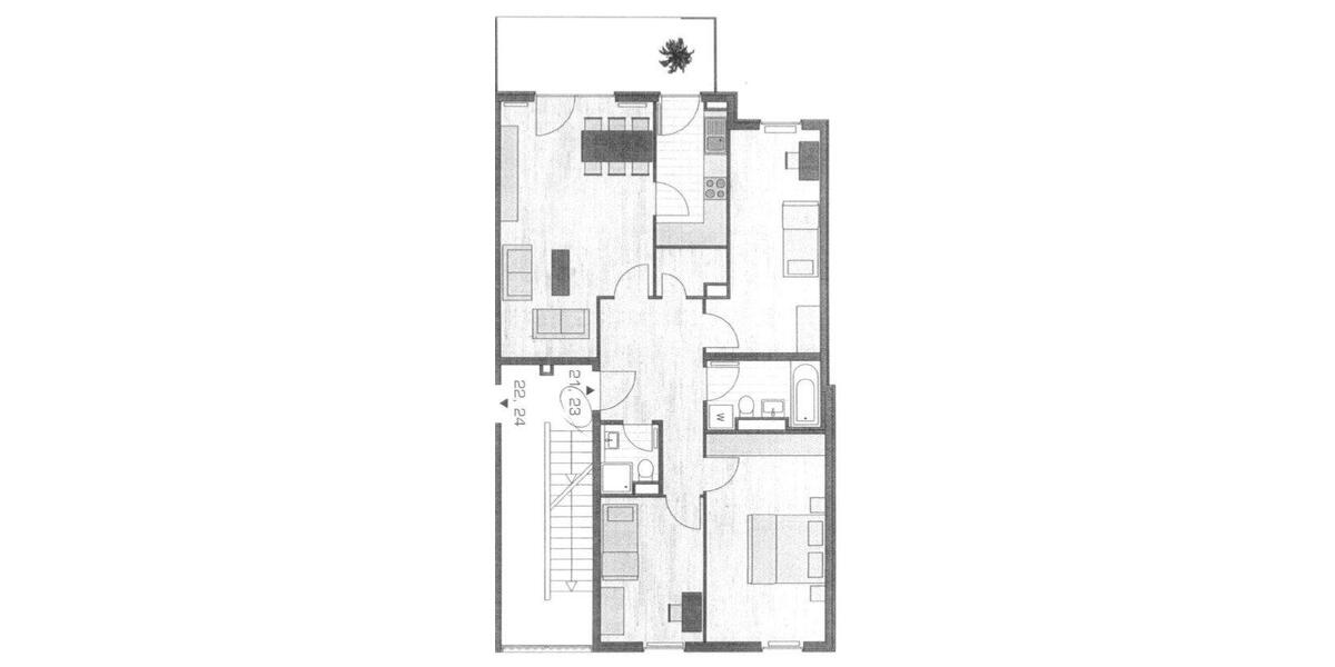 Etagenwohnung Unterföhring - 4 Zimmer, 97 m&sup2;, 2.000&euro; | Angebot:26167489