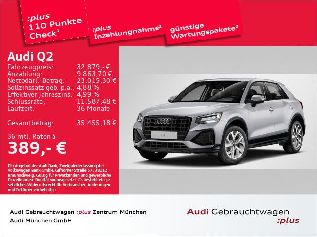 Audi Q2 24.429 km 32.879 &euro; Eching 85386
