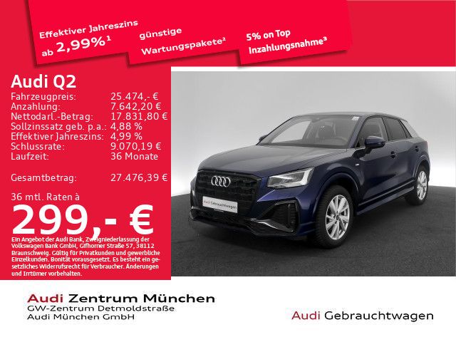 Audi Q2 56.757 km 25.474 &euro; München 80935