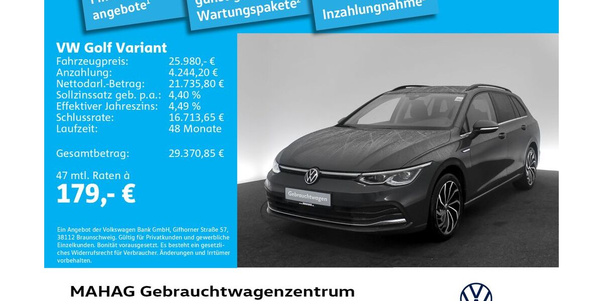 VW Golf 44.694 km 25.980 &euro; München 80935
