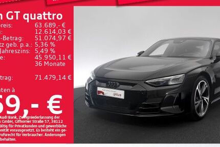 Audi e-tron GT 60.746 km 59.895 &euro; Eching 85386