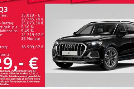 Audi Q3 4.634 km 35.819 &euro; Eching 85386