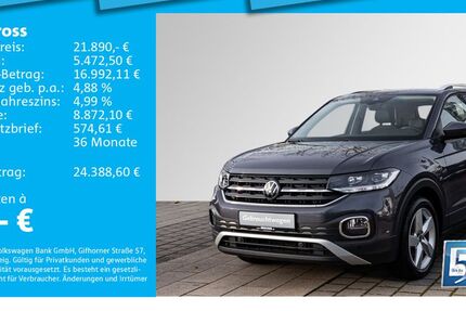 VW T-Cross 22.506 km 21.890 € Ottobrunn 85521