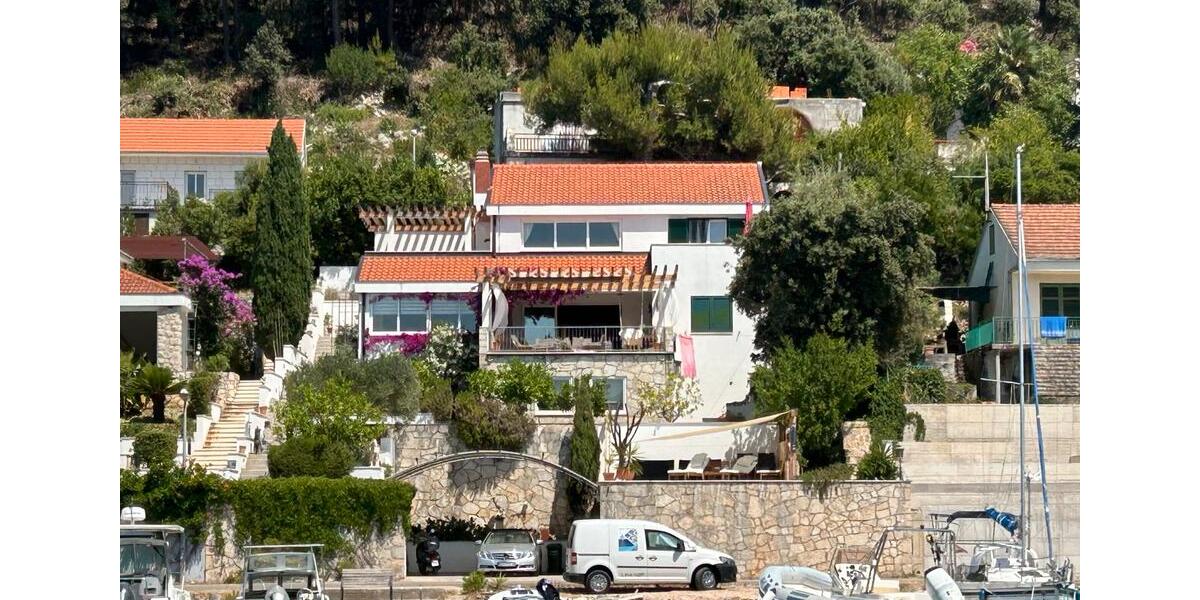 1. Reihe Meer: 4-Zimmer Wohnung mit Bootsanlegeplatz Korcula 4 zimmer